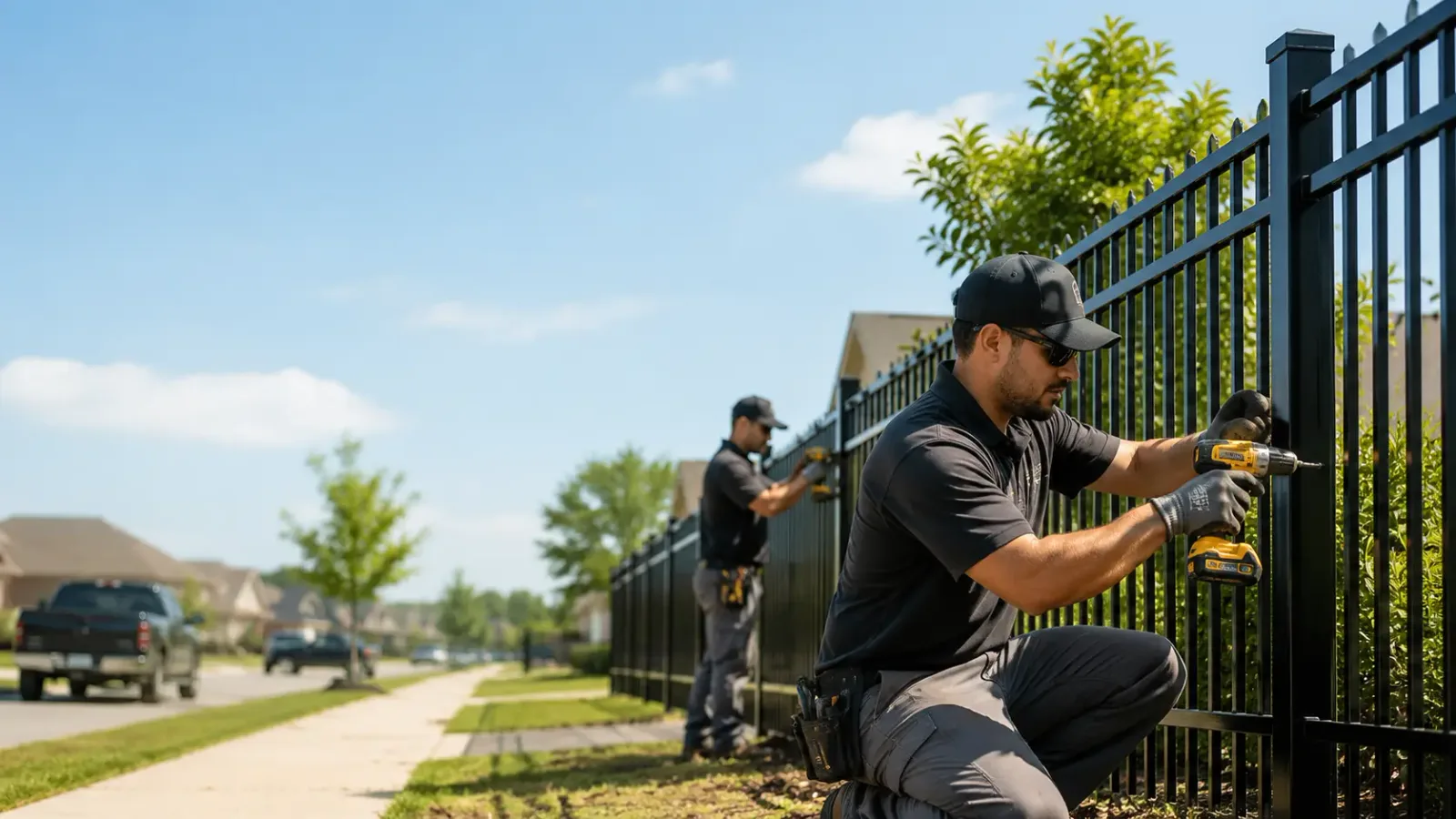 Metal Fence Installation in Hondo, TX